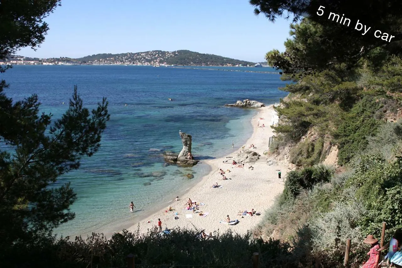 Air-conditioned 3 bedroom Pont du Las - Dodo et Tartine Toulon Appartement